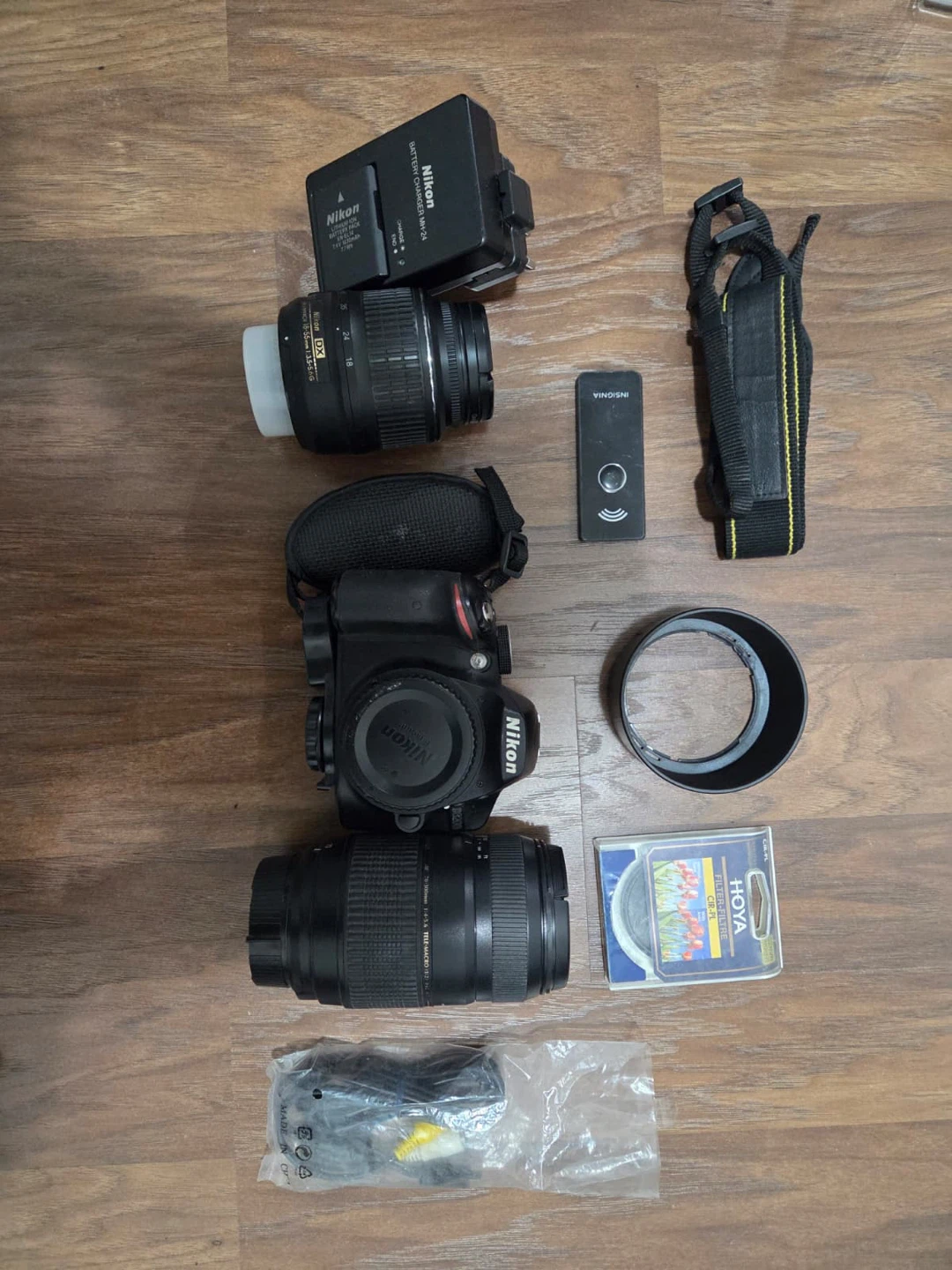 Nikon D3100 DSLR Camera with Lenses & Accessories