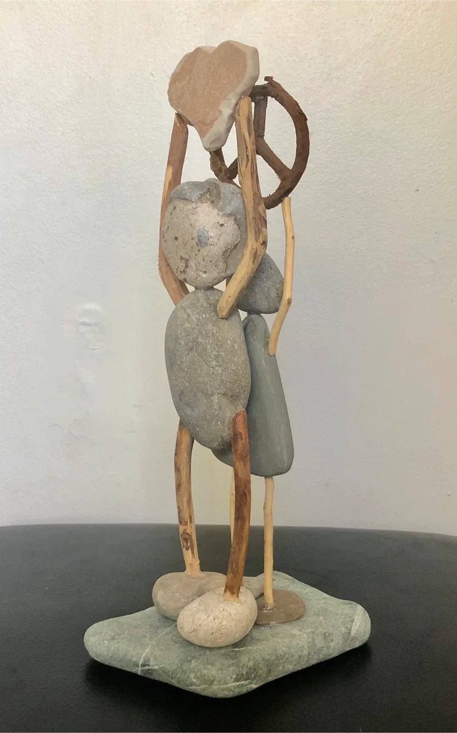 Art made with driftwood and stone image indicator(5)