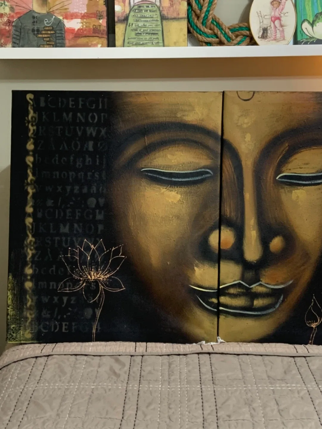 Buddha Canvas Art - Two Piece Set image indicator(2)