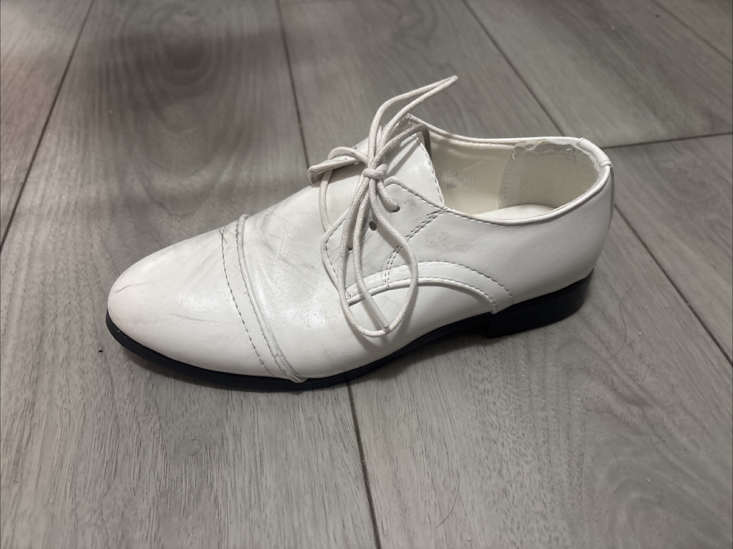 White Dress Shoe boys size 3