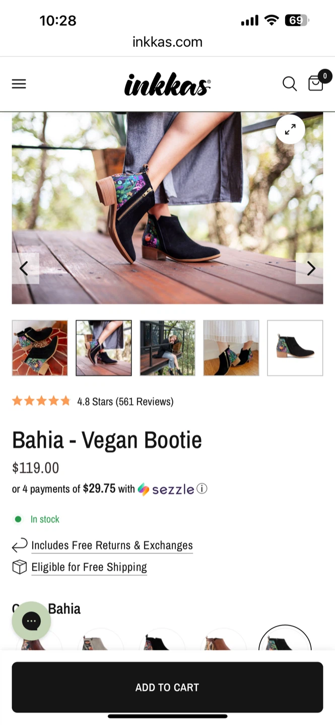 Inkkas Bahia Vegan Bootie - photo 2