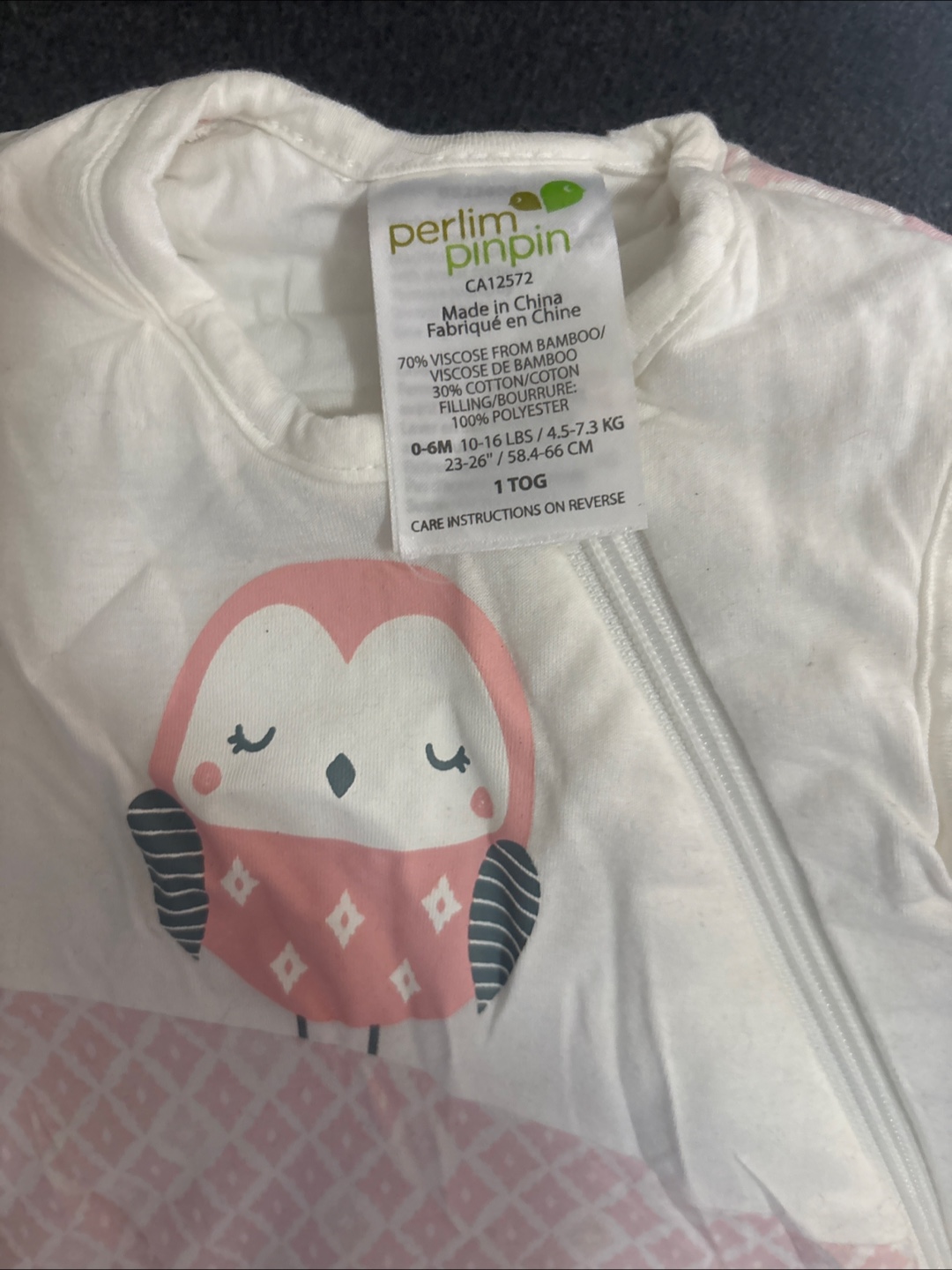 Perlim Pinpin 0-6M Baby Sleeping Bag - photo 2