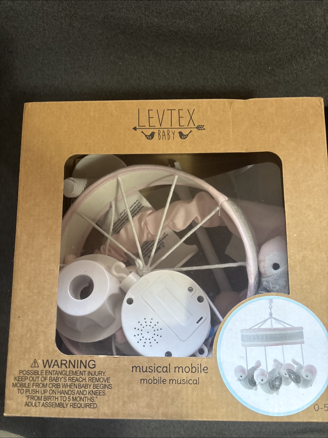 Levtex Baby Musical Mobile - New in Box!