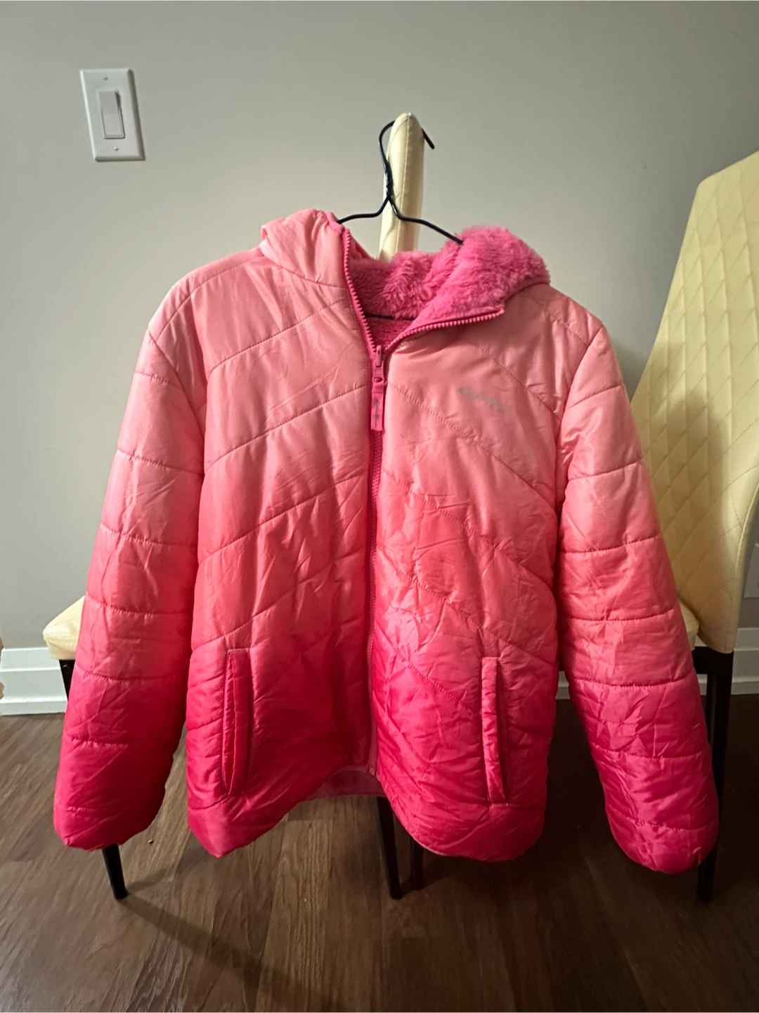 Eddie Bauer Pink Reversible Jacket