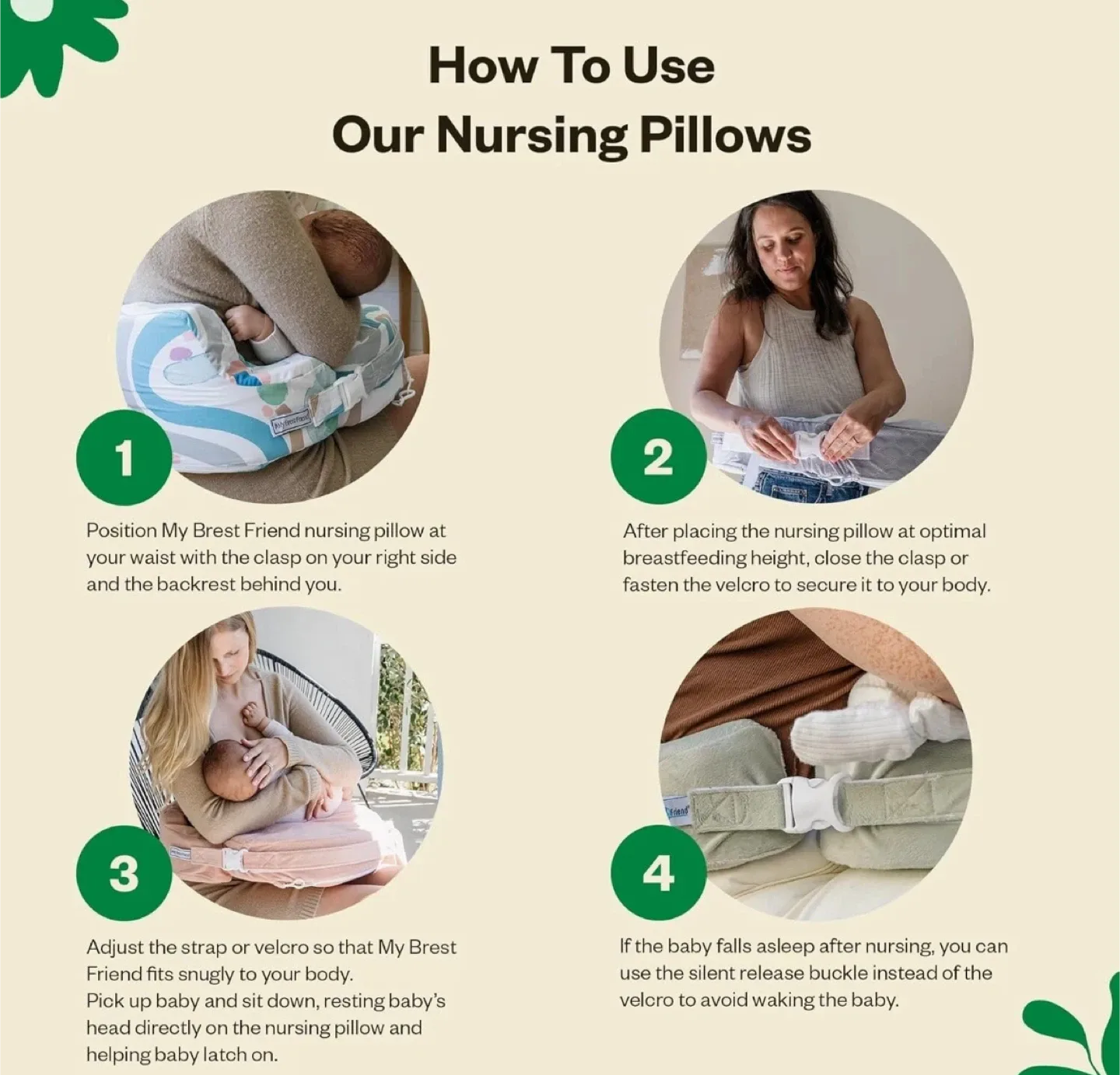 My Brest Friend Nursing Pillow - Peach image indicator(8)