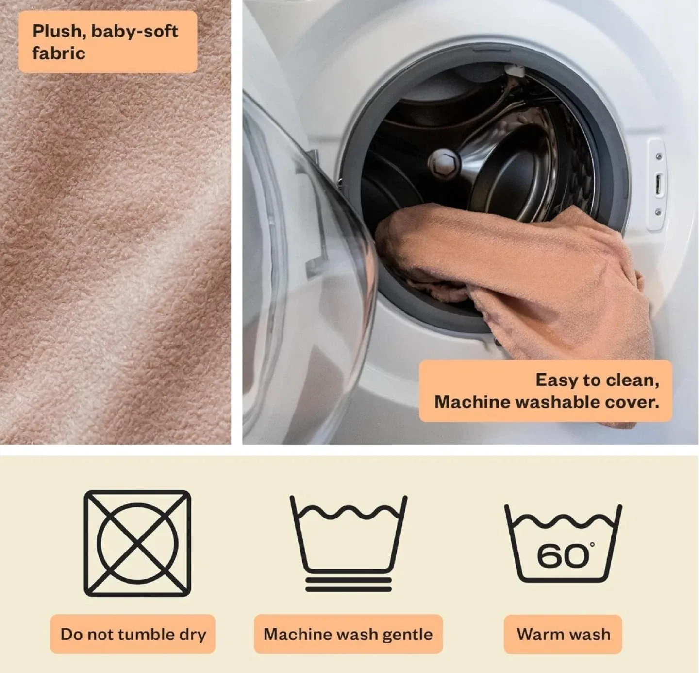 My Brest Friend Nursing Pillow - Peach image indicator(9)