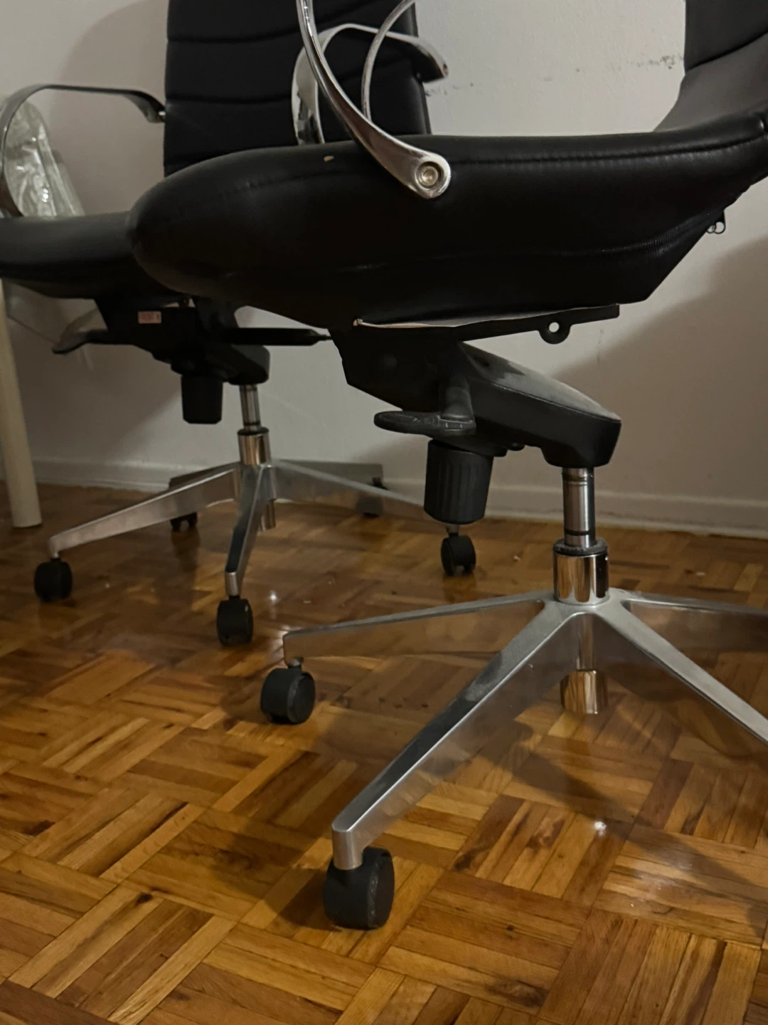 Pair of Black Office Chairs $50 | Each $30 - photo 3