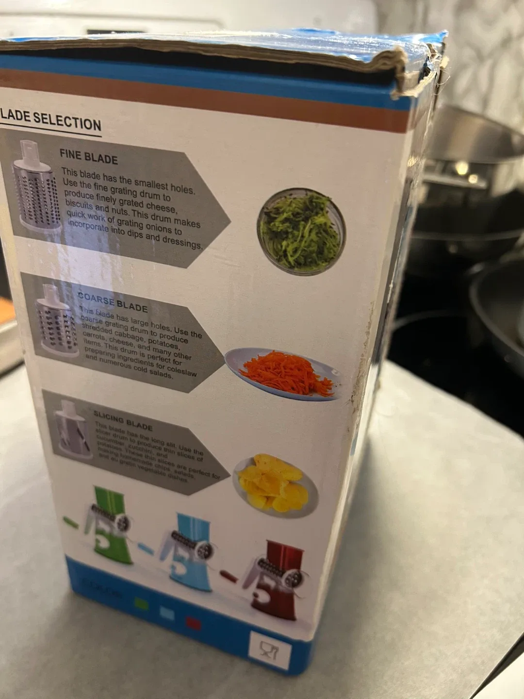 Huadeyi Tabletop Drum Grater - New in Box! image indicator(5)