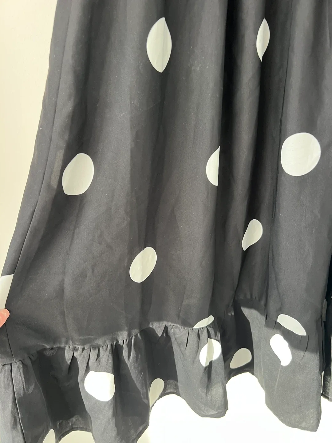 Black & White Polka Dot Dress image indicator(4)