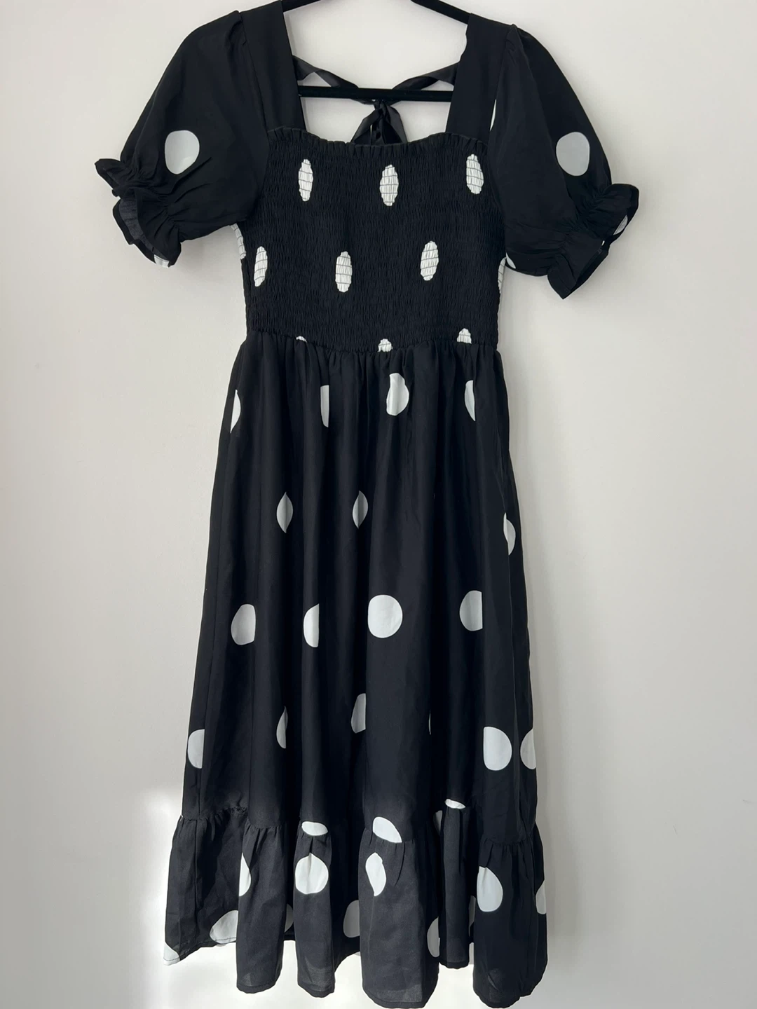 Black & White Polka Dot Dress