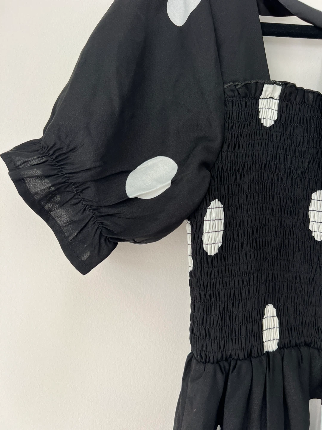 Black & White Polka Dot Dress - photo 5