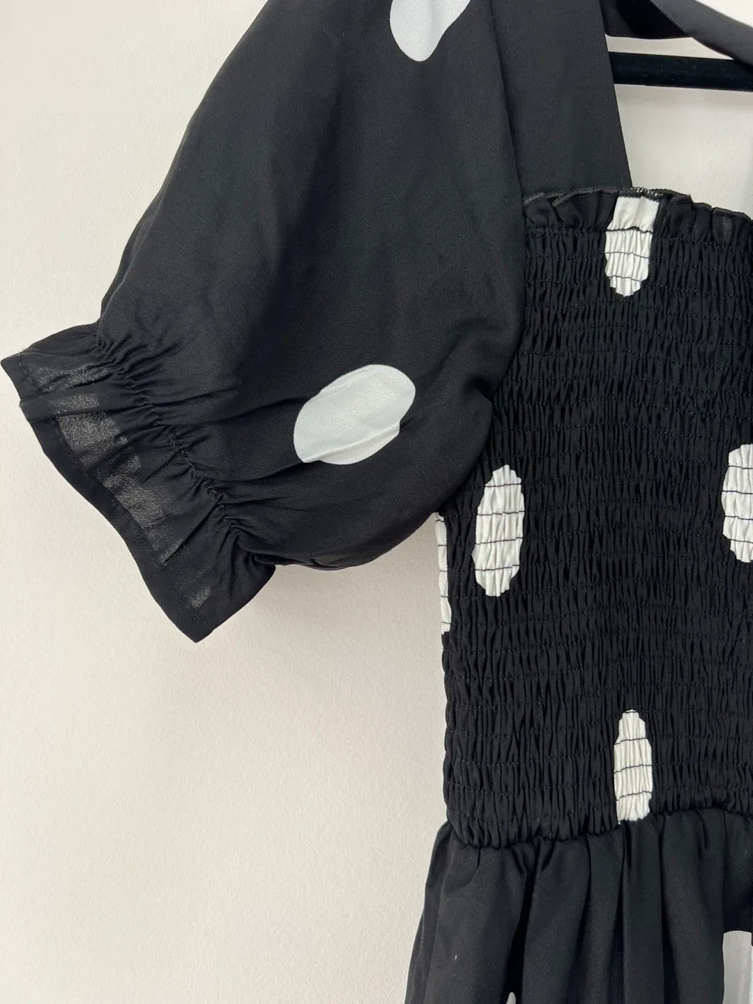 Black & White Polka Dot Dress image indicator(5)