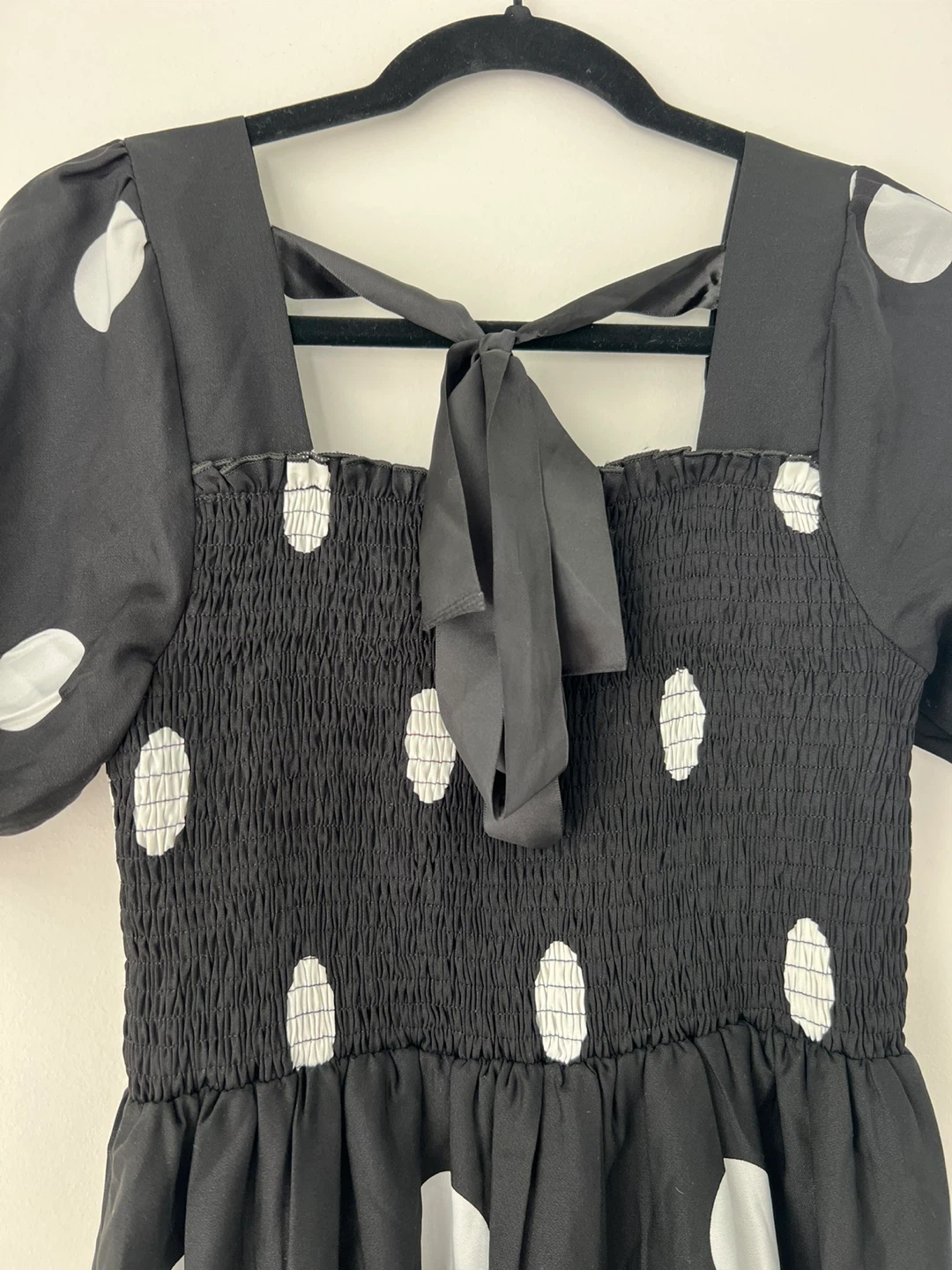 Black & White Polka Dot Dress - photo 2