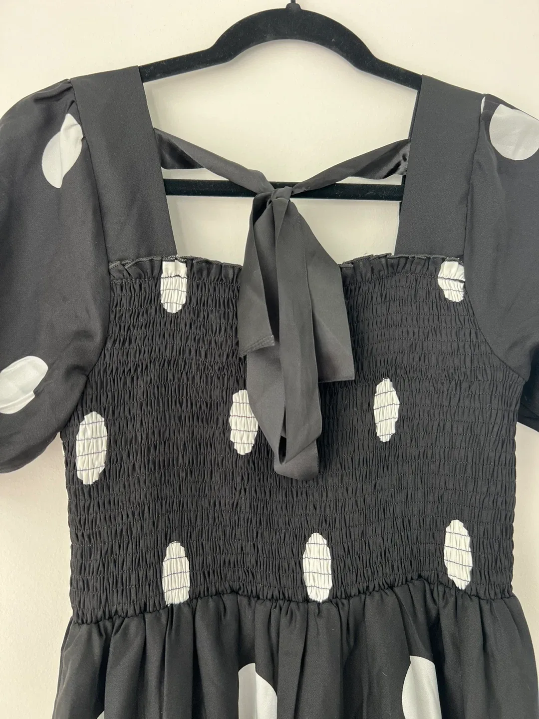 Black & White Polka Dot Dress image indicator(2)