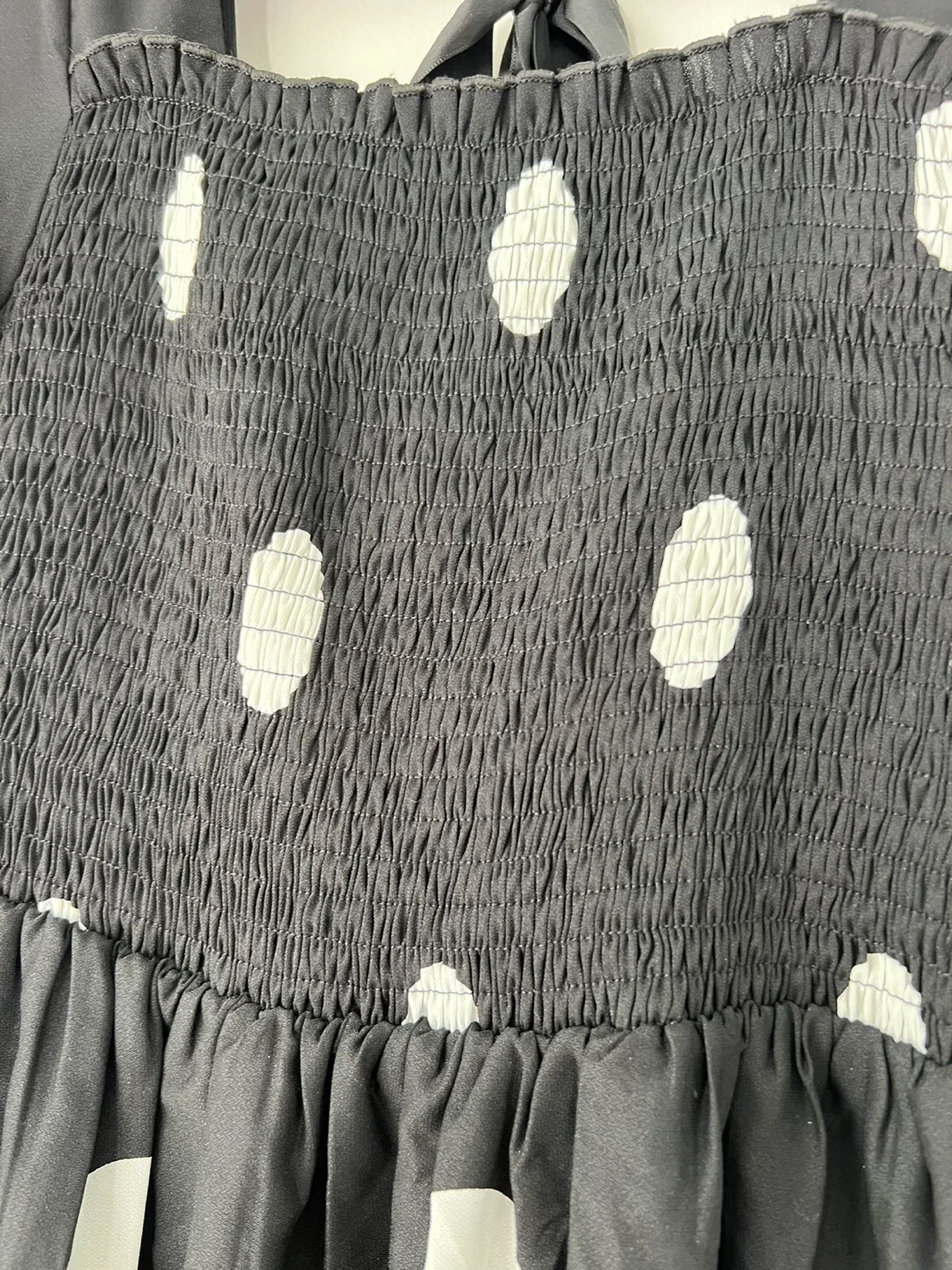 Black & White Polka Dot Dress image indicator(3)