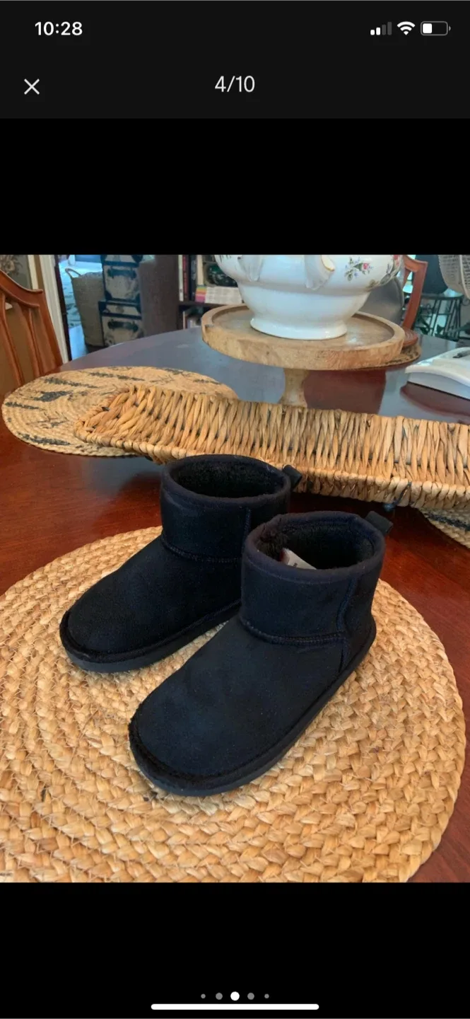 Ardene Kids' Classic Short Boot - Black image indicator(4)