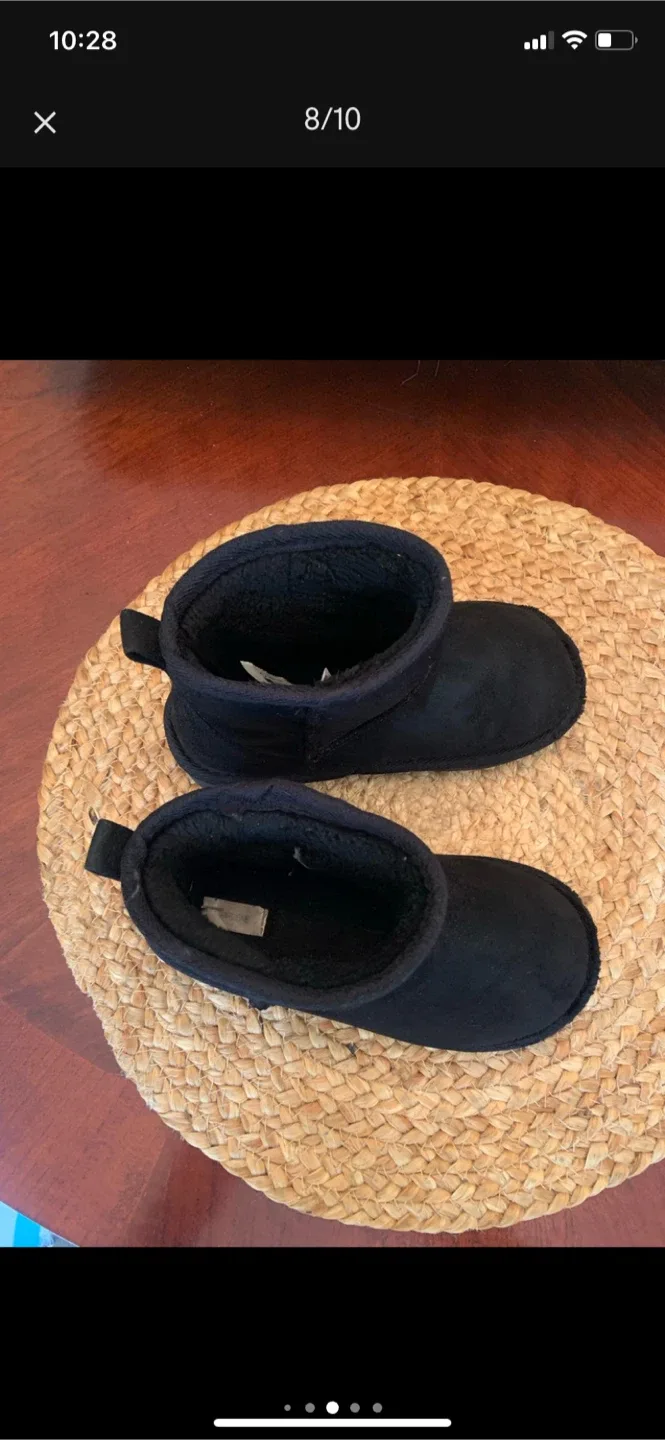 Ardene Kids' Classic Short Boot - Black image indicator(7)