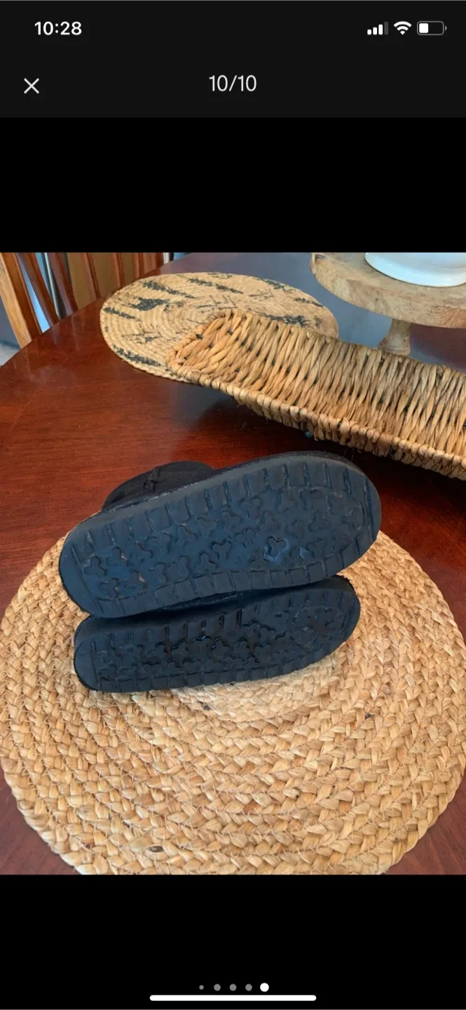 Ardene Kids' Classic Short Boot - Black image indicator(9)