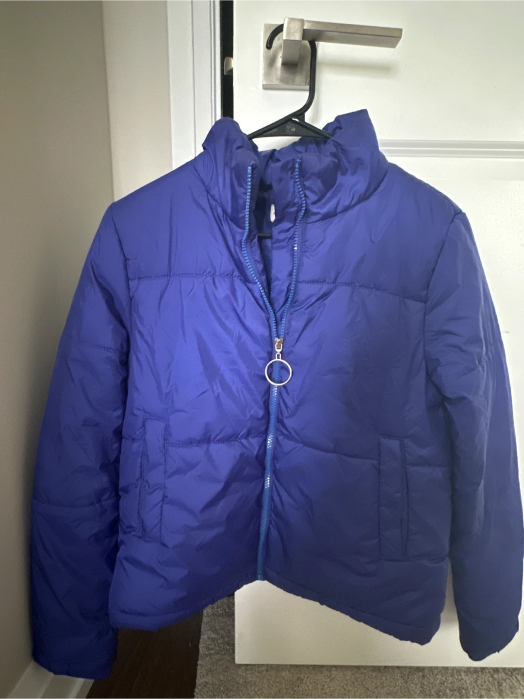 Purple Puffer Jacket