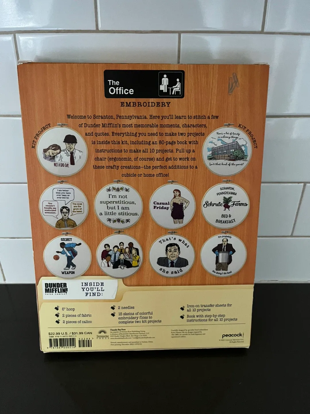 The Office Embroidery Kit image indicator(2)