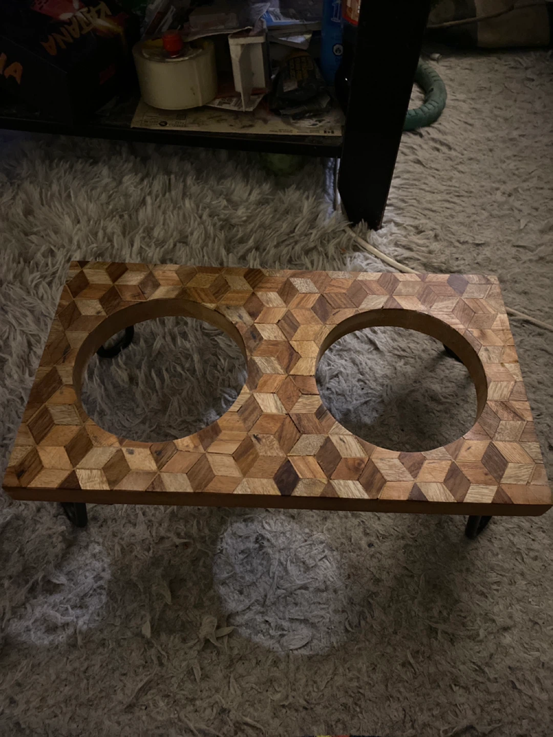 Elevated Double Pet Bowl Stand - photo 2