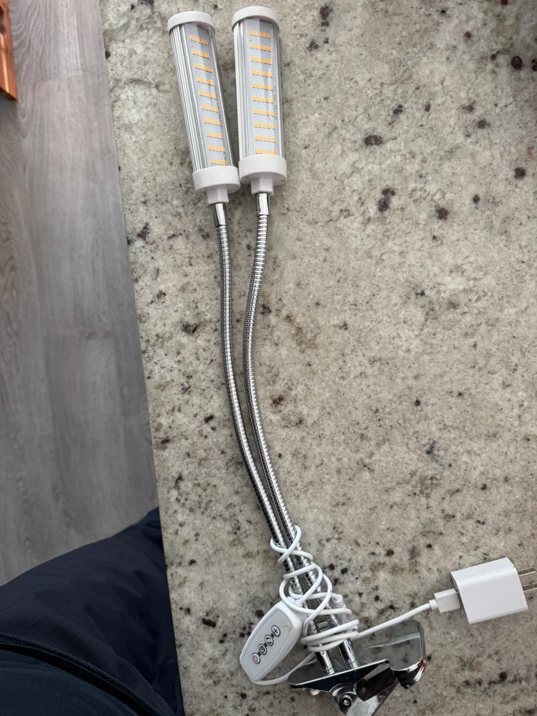 LED Grow Light with Clip