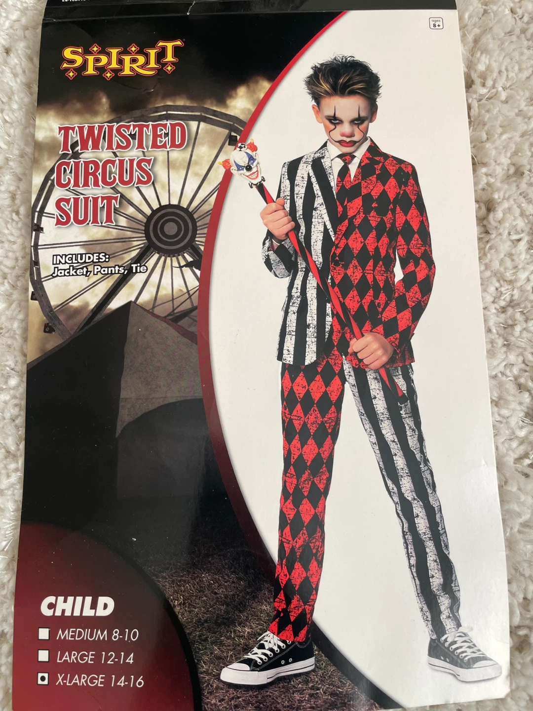 Twisted Circus Suit - Child Large 12-14 - photo 2