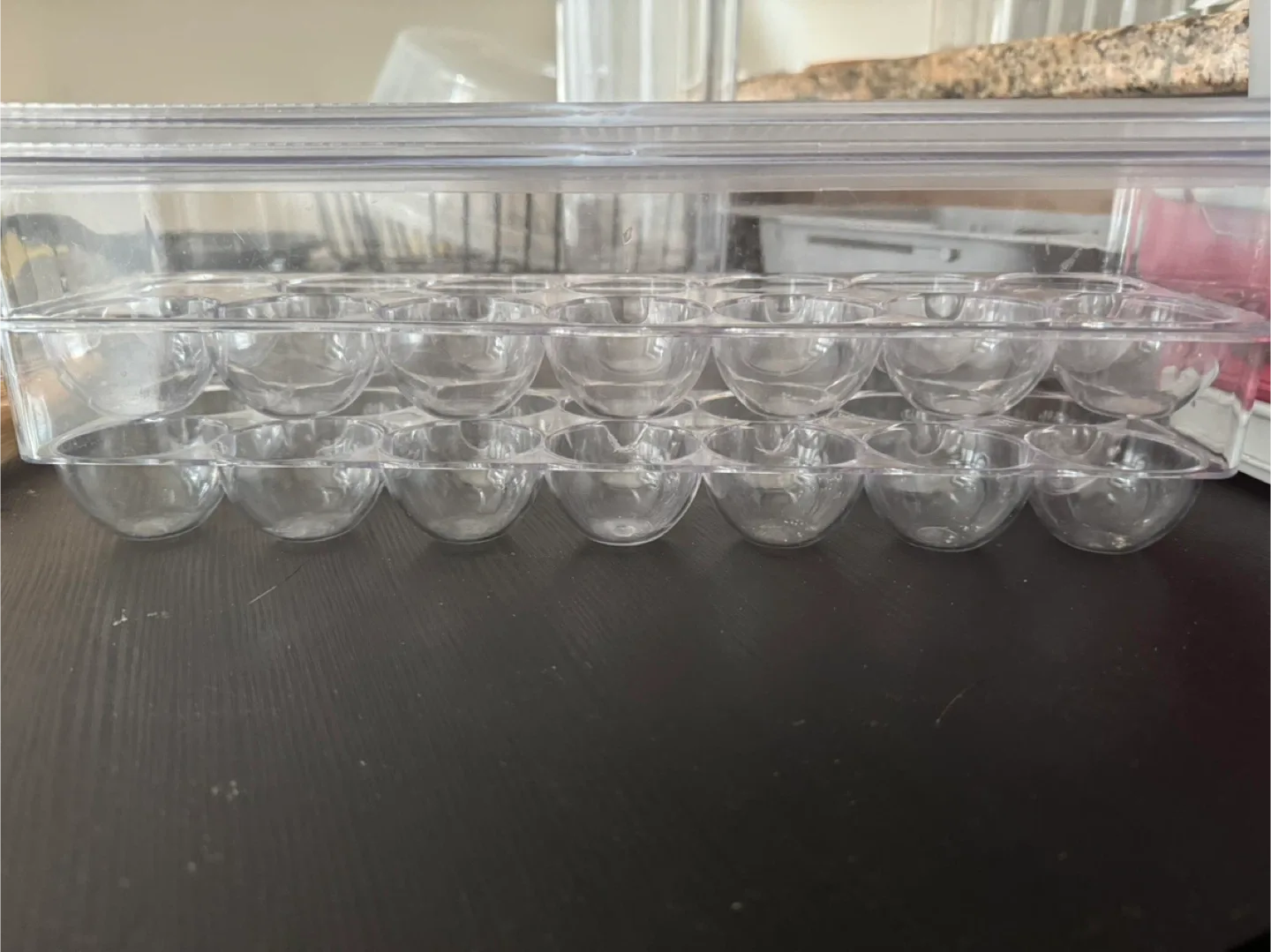 Kitchen Items: Nature Scraper, Dish Rack, Egg Container, Pan image indicator(2)