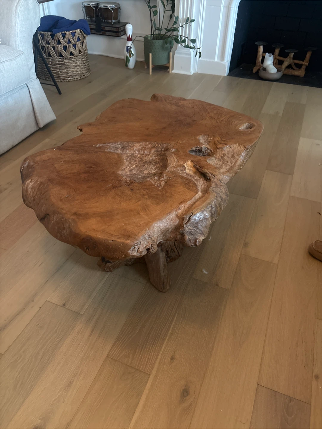 Live Edge Wood Coffee Table