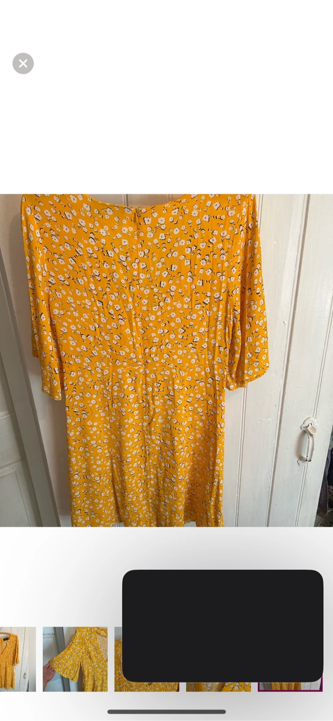 Minkpink Floral Yellow Dress - Size L - photo 5