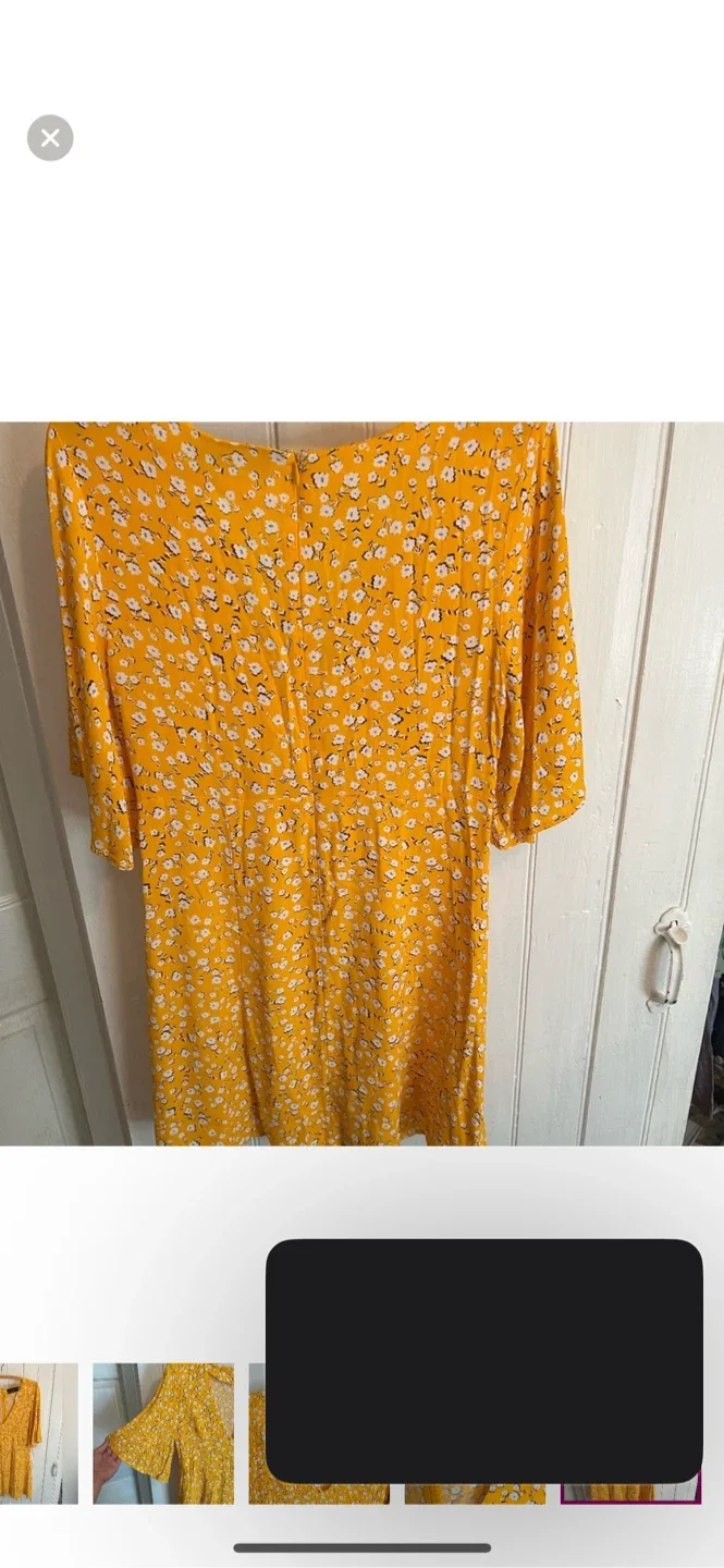 Minkpink Floral Yellow Dress - Size L image indicator(5)