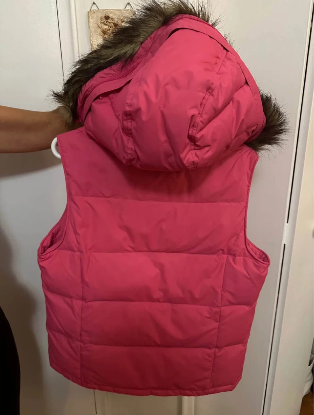 Pink Wind River Vest Fur Trim Hood - photo 5