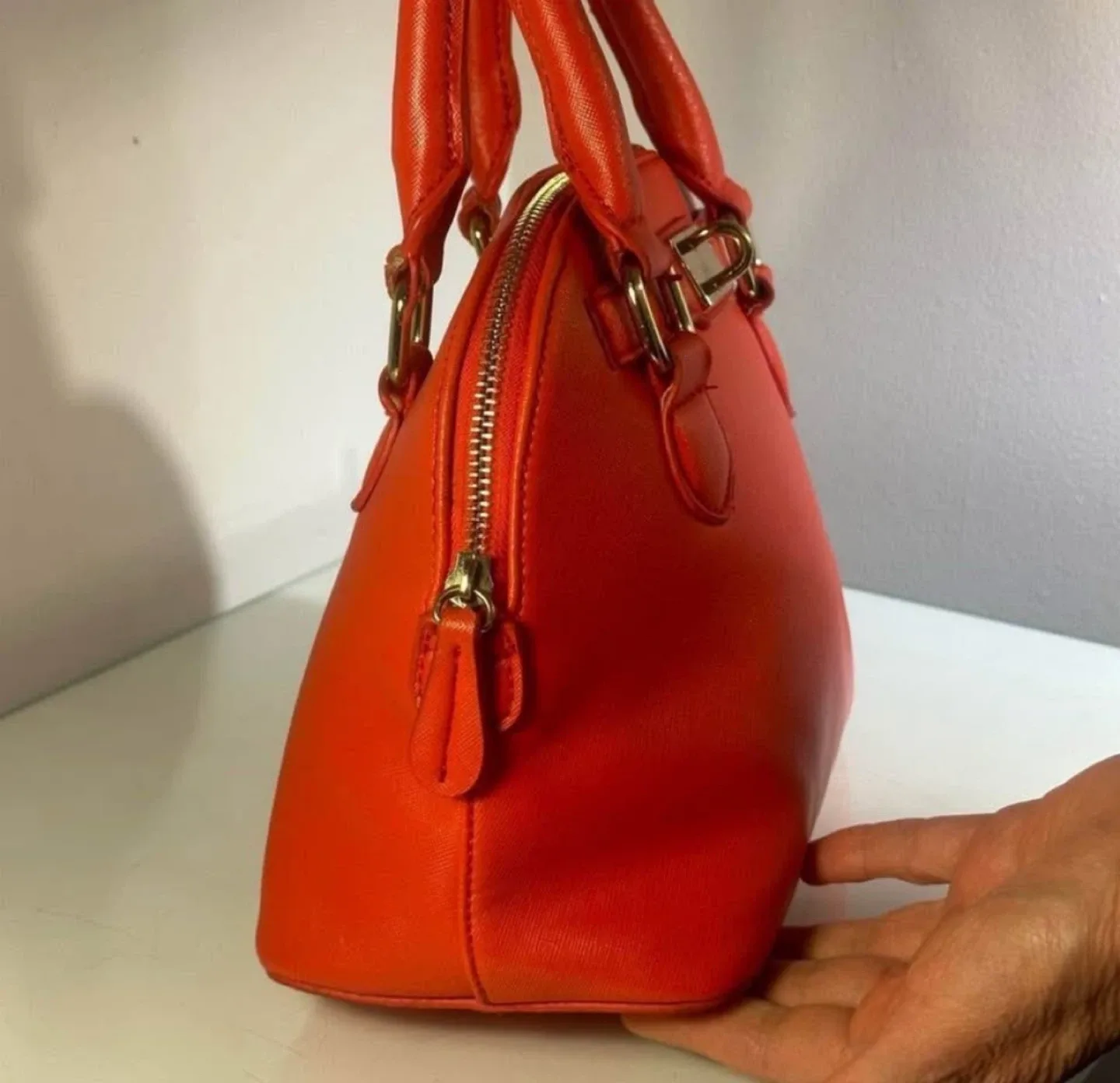 Aldo Orange Mini Handbag image indicator(5)