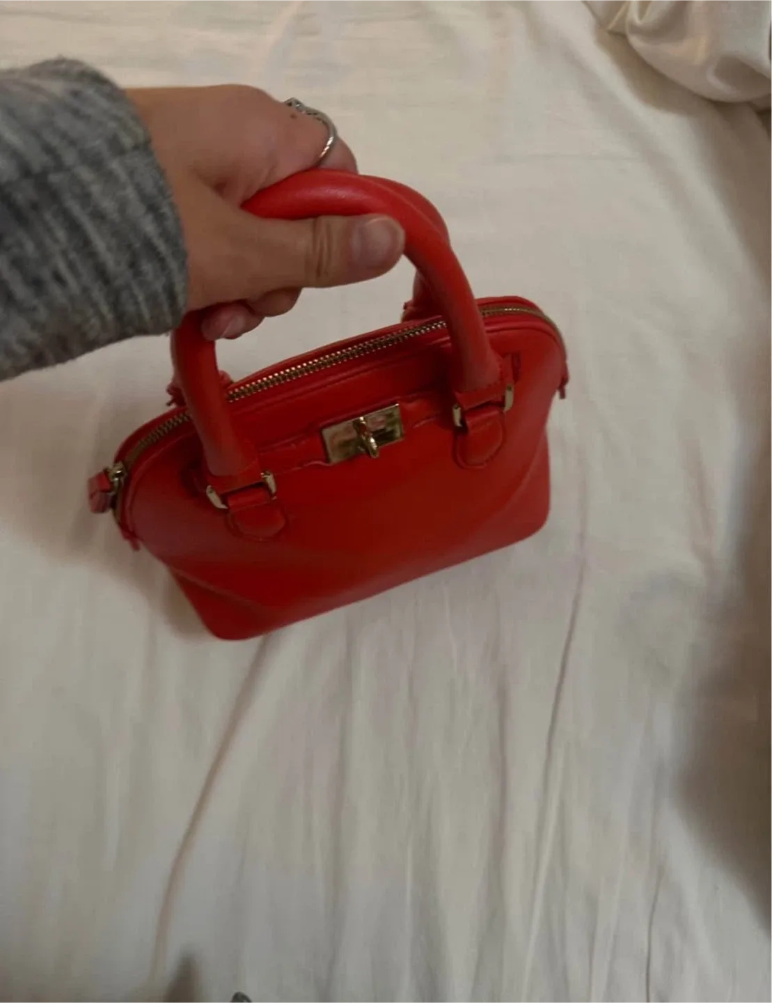 Aldo Orange Mini Handbag image indicator(6)