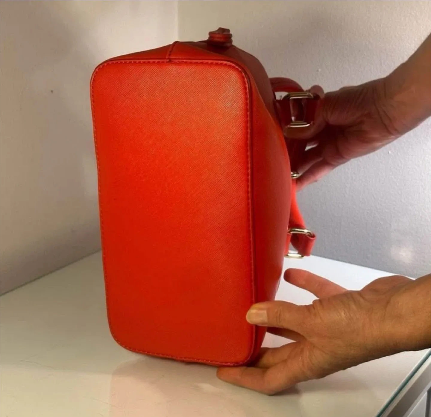 Aldo Orange Mini Handbag image indicator(4)