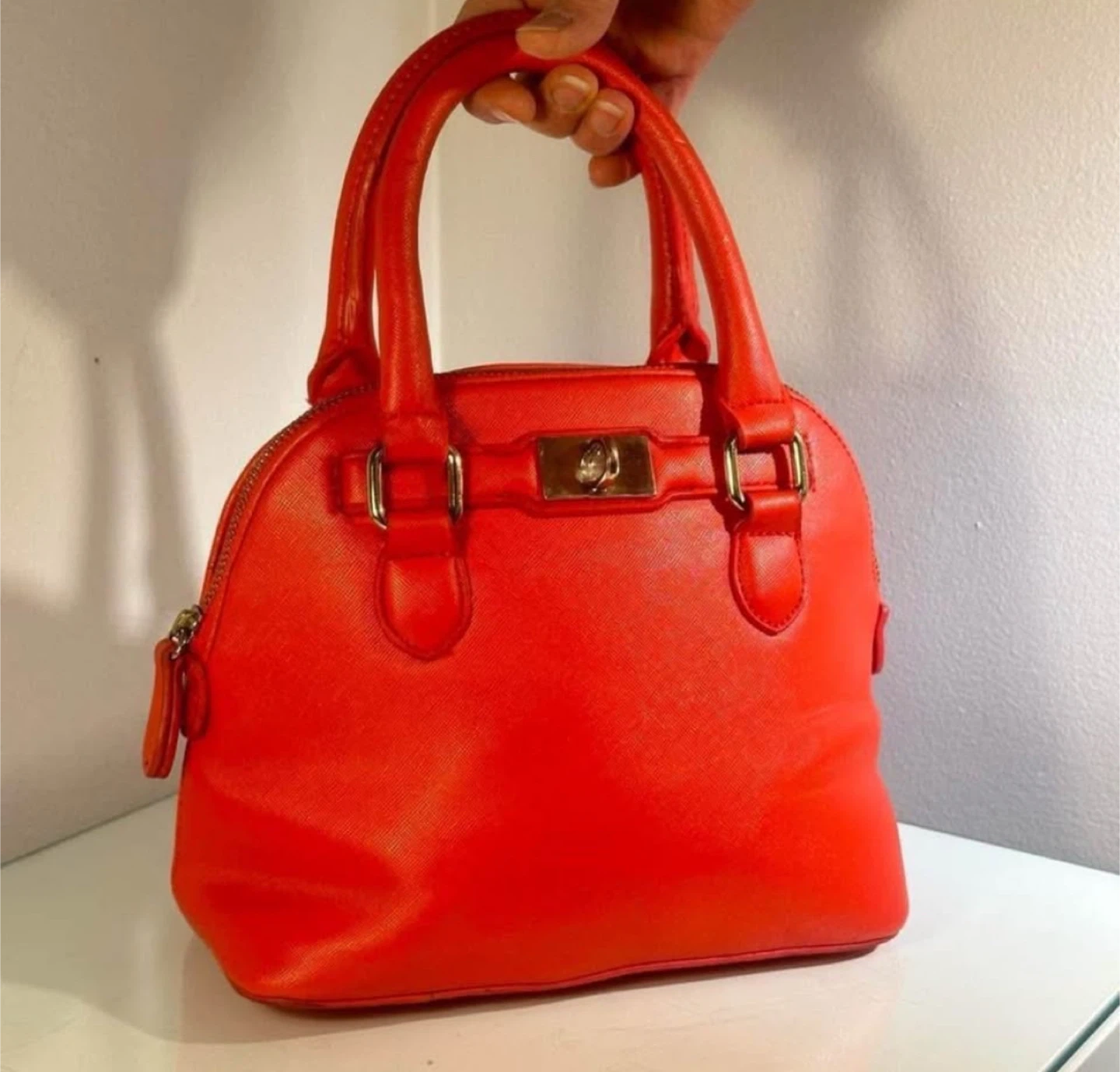 Aldo Orange Mini Handbag