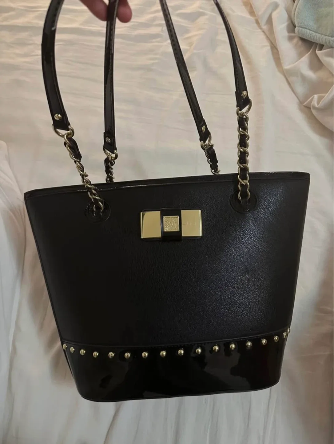 Black & Gold Tote Bag image indicator(4)