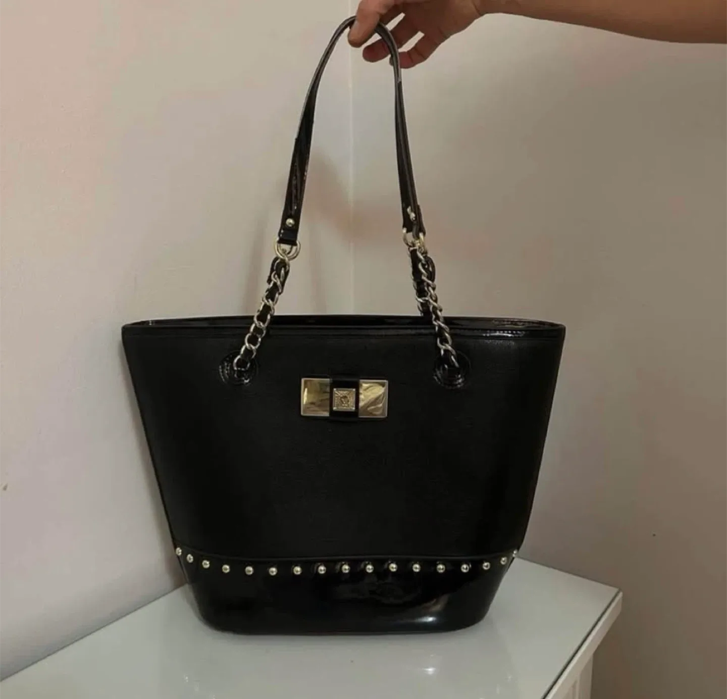 Black & Gold Tote Bag image indicator(7)