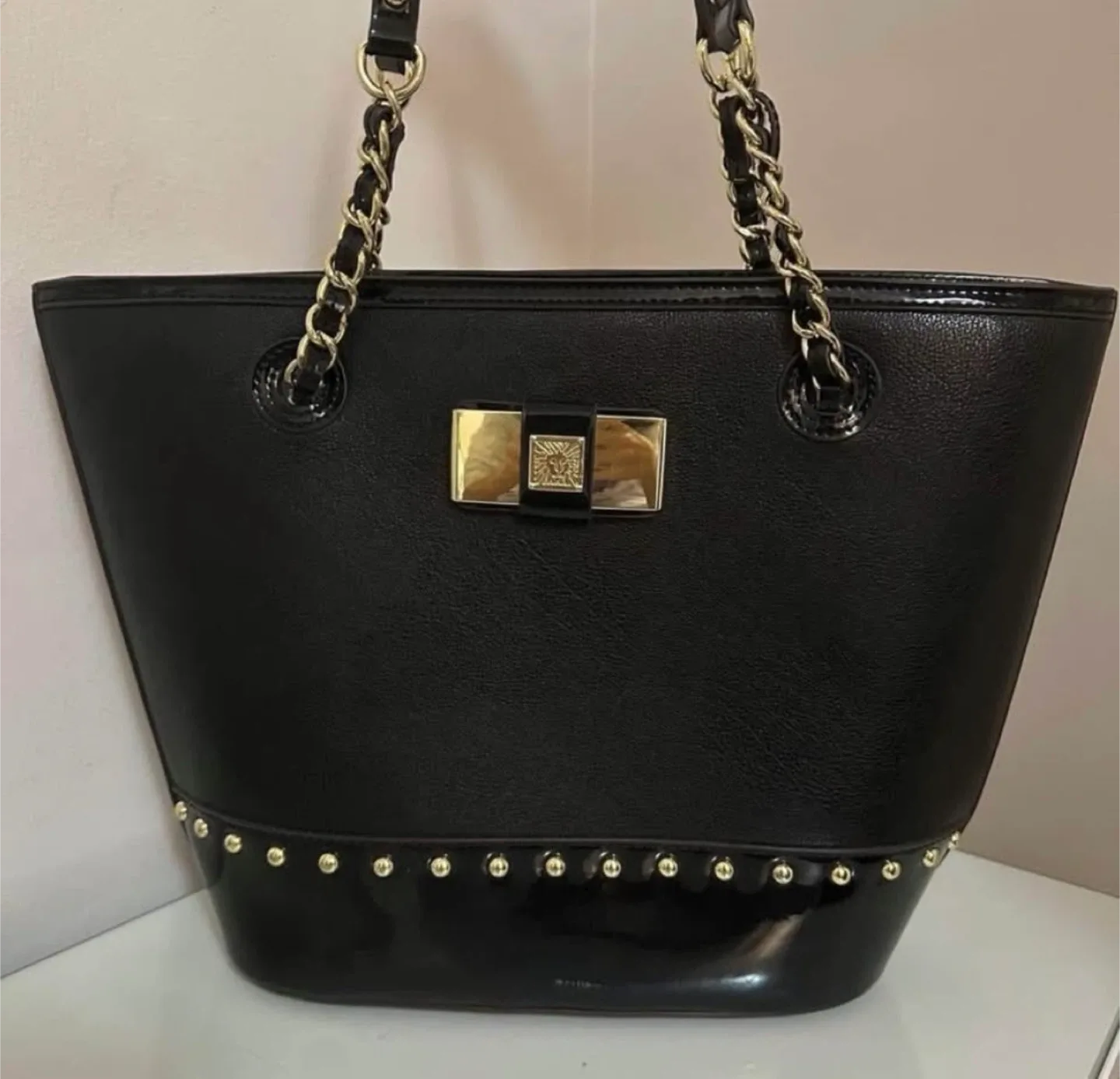 Black & Gold Tote Bag image indicator(8)
