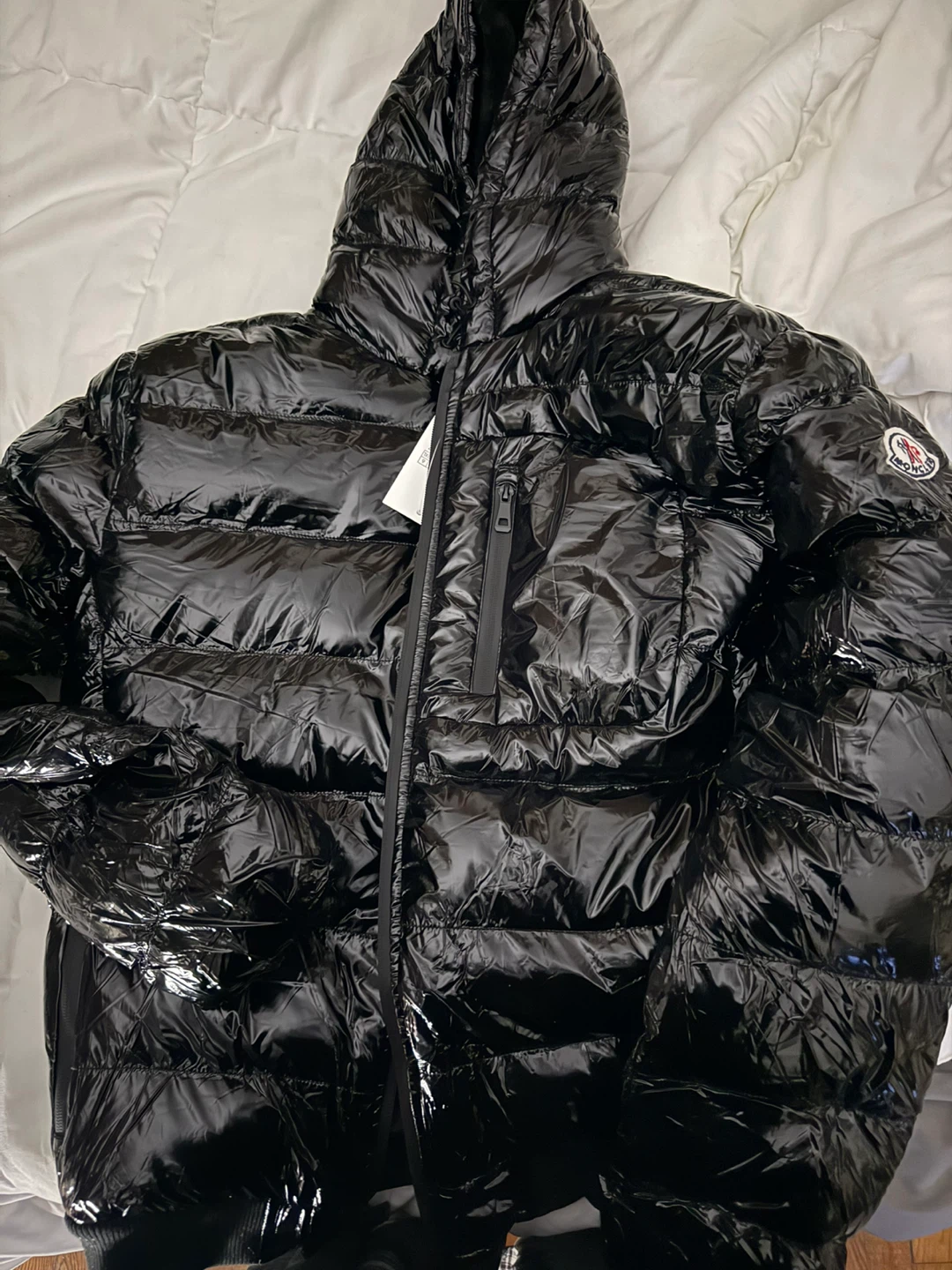 Moncler Black Puffer Jacket