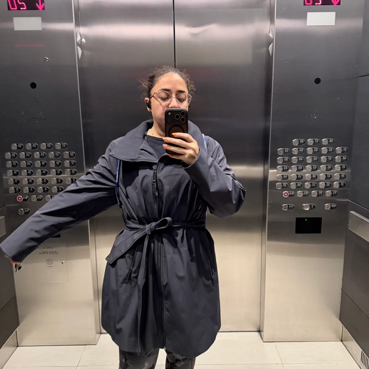 Calvin Klein 2X Rain Coat - Navy Blue image indicator(5)