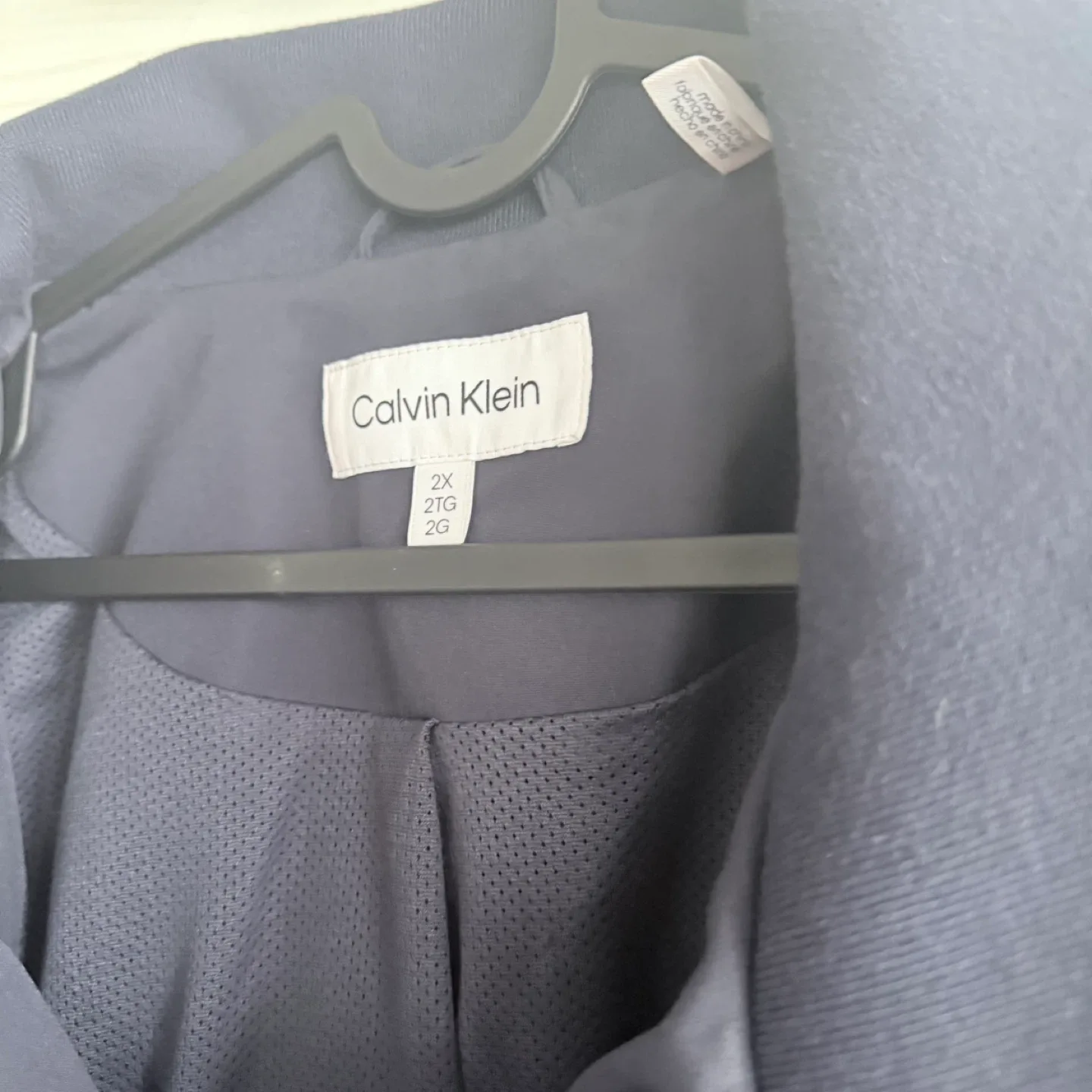 Calvin Klein 2X Rain Coat - Navy Blue image indicator(3)