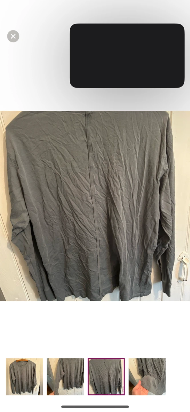 Lululemon Long Sleeve Shirt - light blue - photo 3
