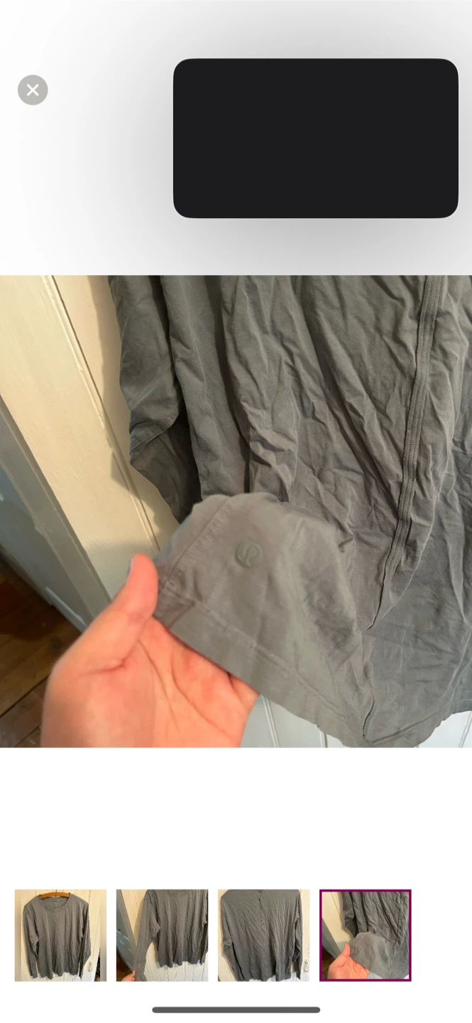 Lululemon Long Sleeve Shirt - light blue - photo 4