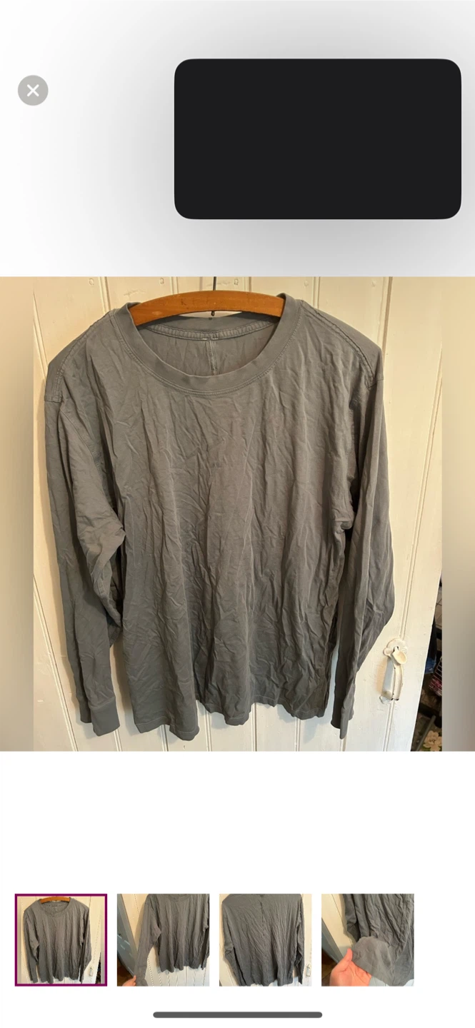 Lululemon Long Sleeve Shirt - light blue