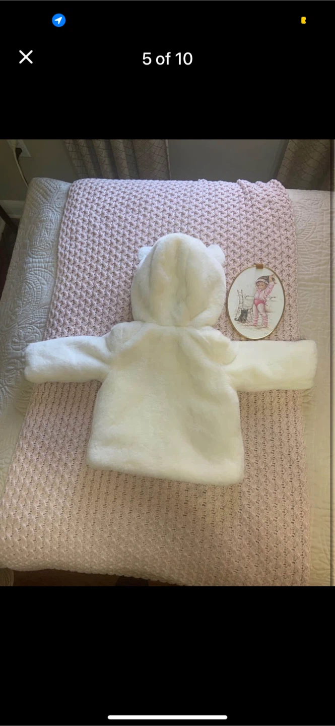 Disney Aristocats Faux Fur Coat, Size 6MT - photo 5