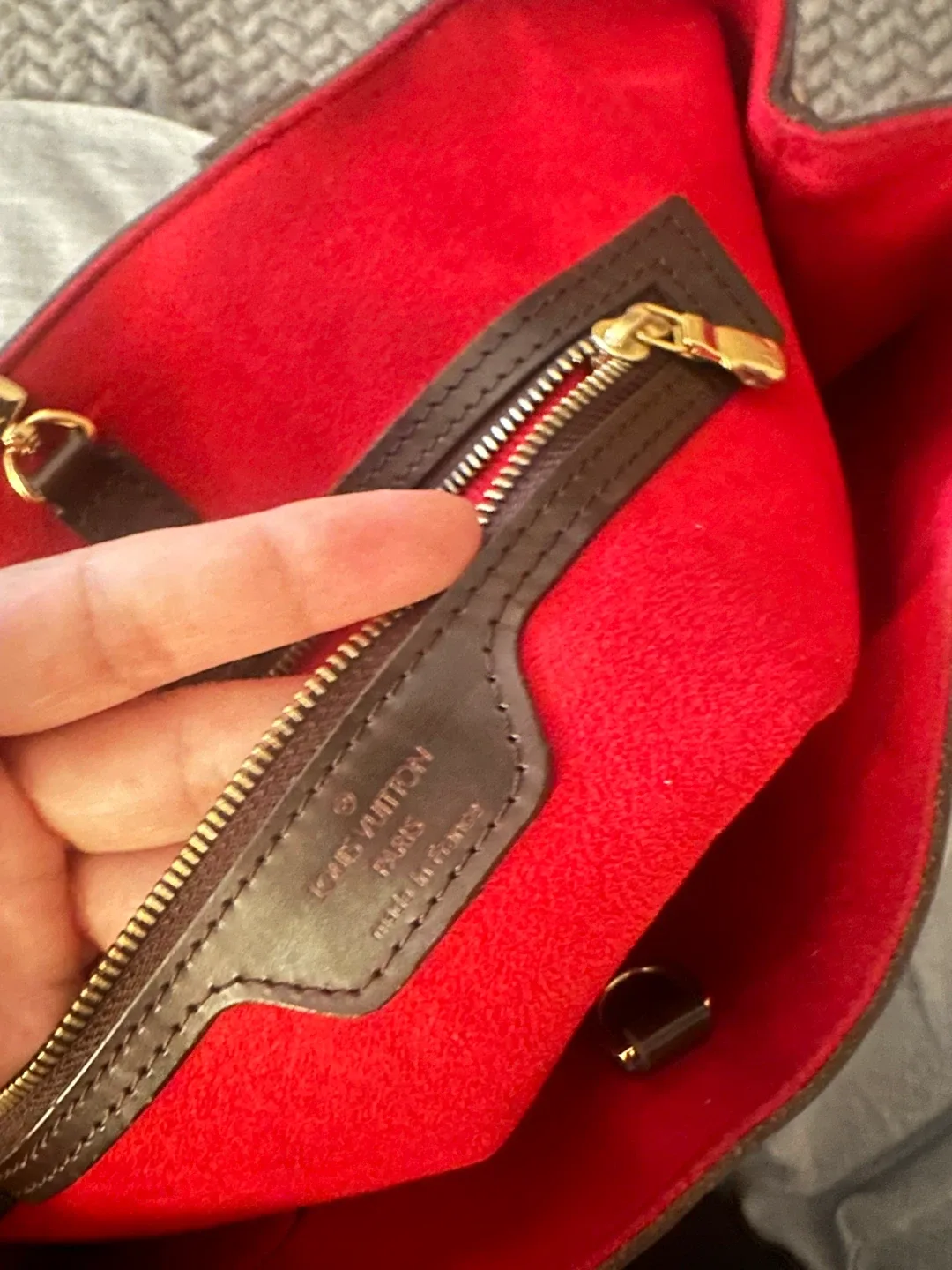 Louis Vuitton Damier Ebene Verona PM image indicator(2)