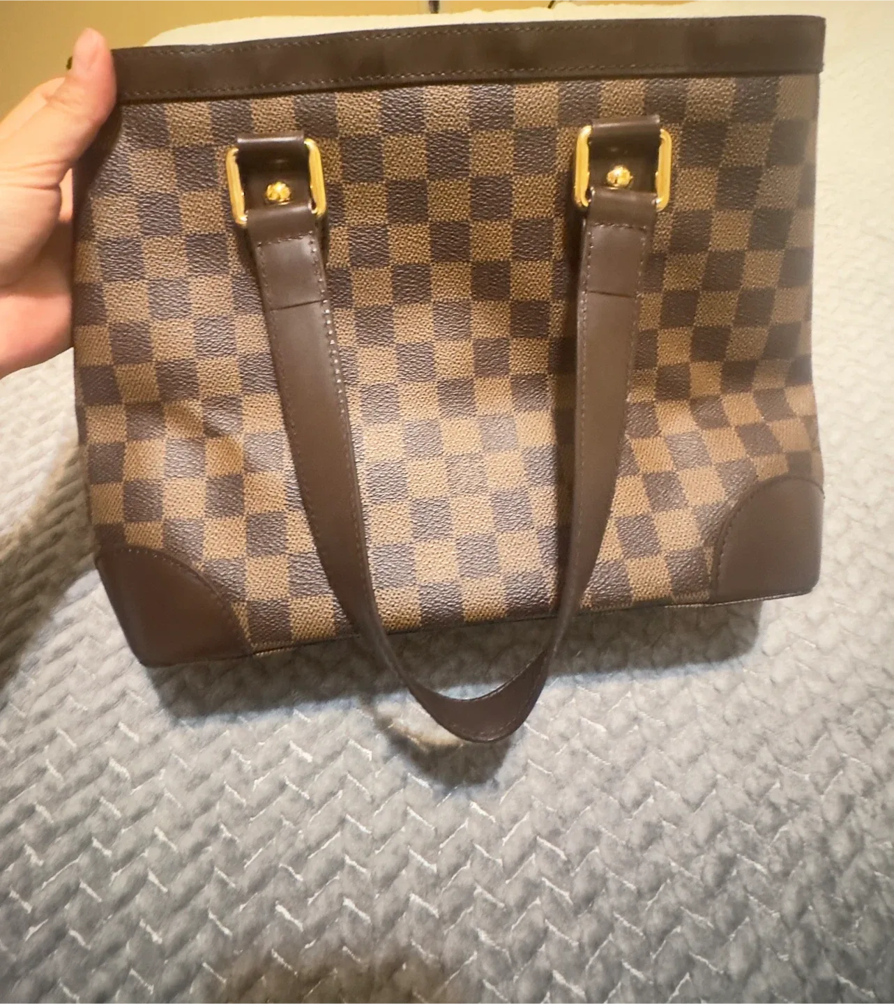 Louis Vuitton Damier Ebene Verona PM image indicator(4)
