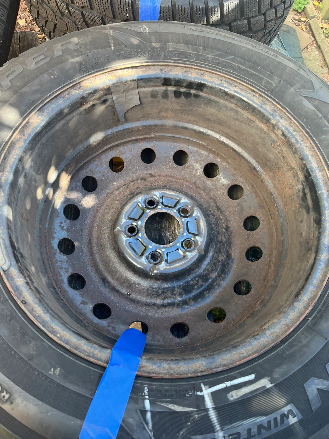 Cooper Winter Tires with Rims 235/65R/18 - photo 2