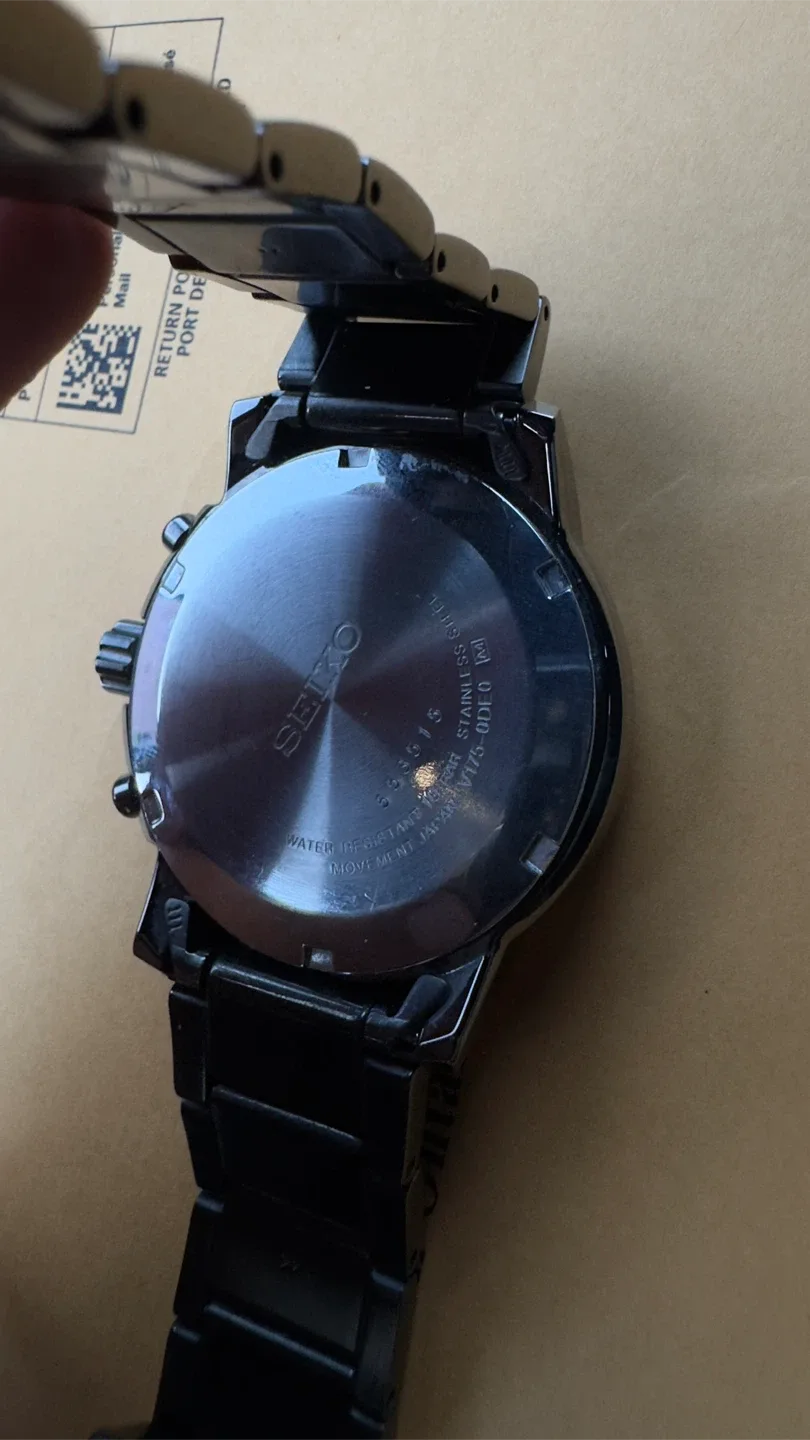 Seiko Chronograph Solar Watch image indicator(4)